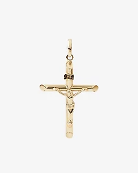 Crucifix Cross Pendant in 10kt Yellow Gold