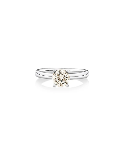 Solitaire Engagement Ring with 1 Carat TW of Diamonds in 14kt White Gold
