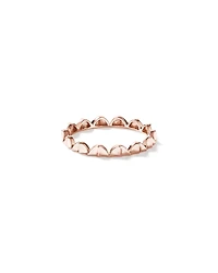 Signature Connect Curve Ring 10kt Rose Gold