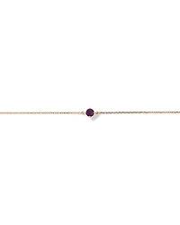 Bracelet with Amethyst in 10kt Yellow Gold