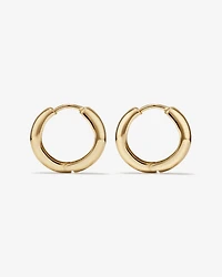 10mm Huggie Earrings 10kt Yellow Gold