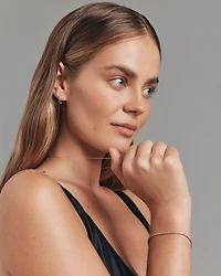 Bracelet de Tennis de 0,82 Carat TW en Diamant en Or Jaune 10kt