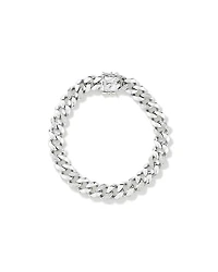 Bracelet de courbe en diamant TW Lab 21 cm 0,40 carat en argent sterling
