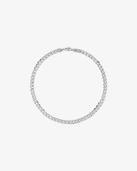 50cm (9") 8.87mm Flat Beveled Curb Chain in 10kt Gold