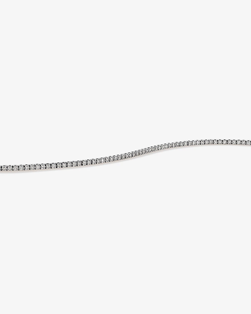 0.82 Carat TW Diamond Tennis Bracelet 10kt Yellow Gold