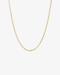 70cm (28") Oval Belcher Chain in 10kt Yellow Gold
