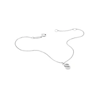 19cm (7.5") Initial Bracelet in Sterling Silver