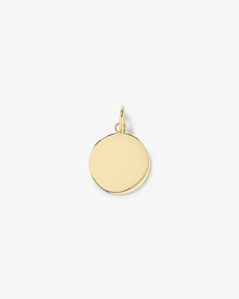 Dog Mum Engravable Pendant in 10kt Yellow Gold