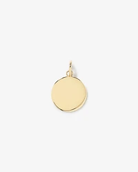 Dog Mum Engravable Pendant in 10kt Yellow Gold