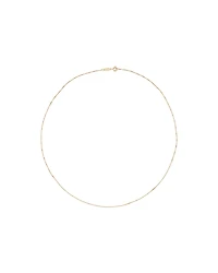 50cm (20") 0.66mm Width Box Chain in 10kt Yellow Gold