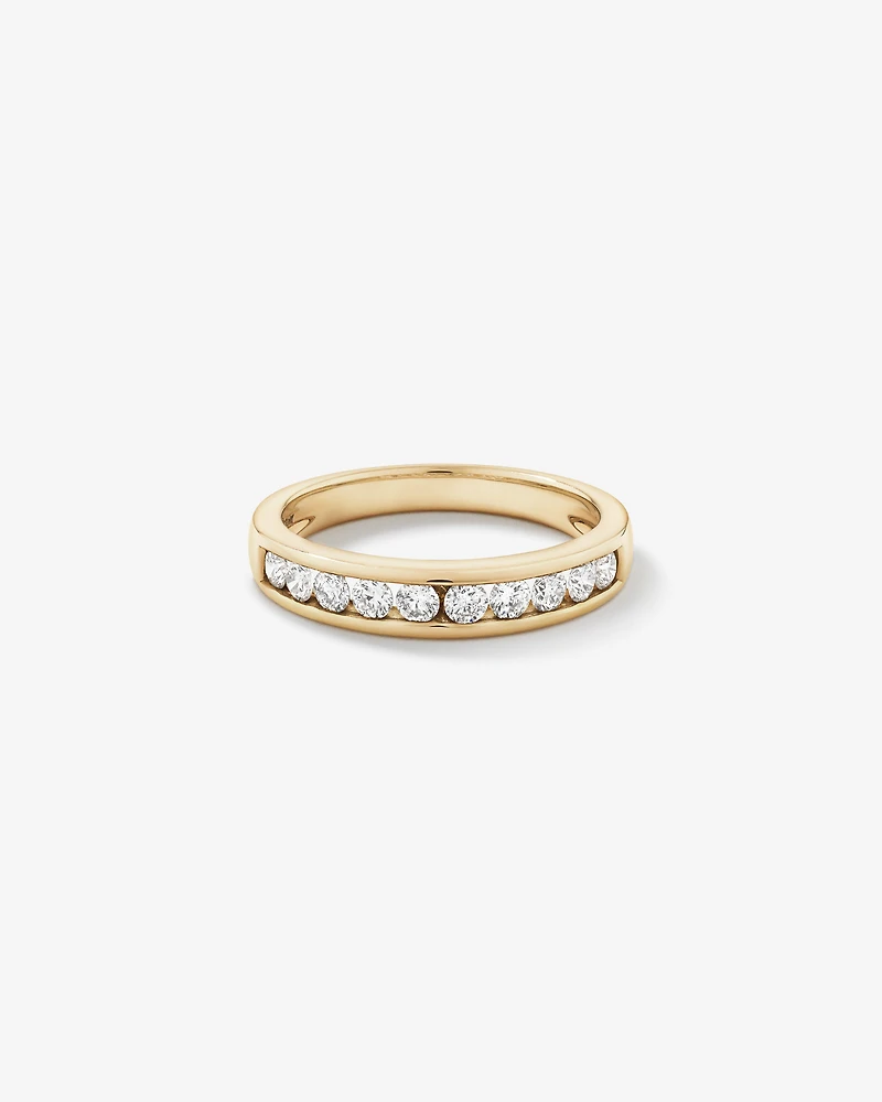 Evermore Wedding Band with 0.50 Carat TW of Diamonds in 18kt Yellow Gold
