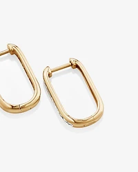 Huggies with 0.22 Carat TW of Diamonds in 10kt Yellow Gold