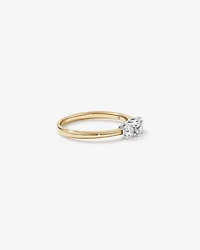 0.50 Carat TW 3 Stone Signature 101 Diamond Ring in 14kt Yellow and White Gold