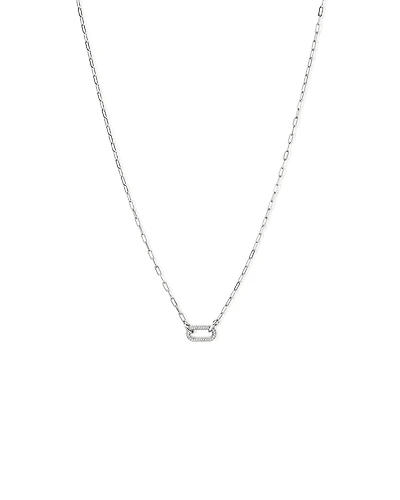 Luxe Links Paperclip Necklace in Sterling Silver