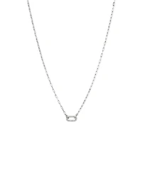 Luxe Links Paperclip Necklace in Sterling Silver
