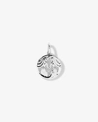 Pendentif zodiaque Gémeaux avec accents de diamants en argent sterling
