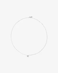 0.23 Carat TW Emerald Diamond Halo Pendant in 10kt White Gold