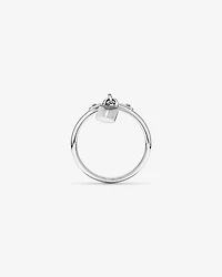 Signature Lock Ring Sterling Silver