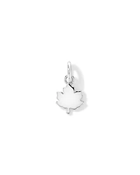 Canadian Red Maple Leaf Pendant in Sterling Silver