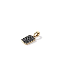 1.00 Carat TW Black Diamond Pendant in 10kt Yellow Gold