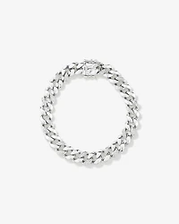 Bracelet de courbe en diamant TW Lab 21 cm 0,40 carat en argent sterling