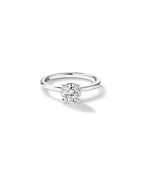 1.00 Carat TW Round Brilliant Diamond Solitaire Engagement Ring in 14kt White Gold