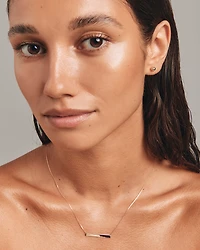 Boutons d'oreilles ronds en or jaune 10 K de 5 mm