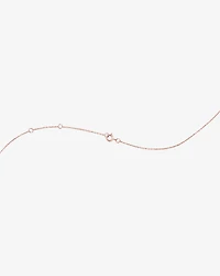 4 Leaf Clover Pendant With Diamonds In 10kt Rose Gold