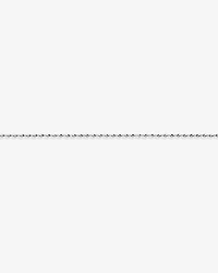 19cm Diamond Cut Fine Cable Bracelet in Sterling Silver