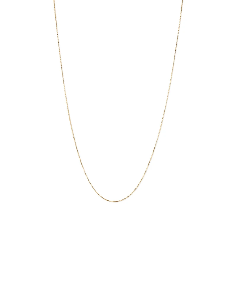 55cm (22") Solid Belcher Chain in 10kt Yellow Gold