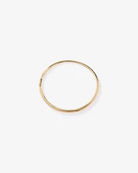 Polished Hinge Bangle in 18kt Vermeil