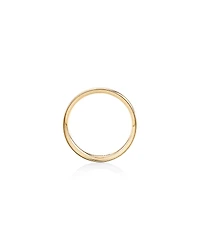 6mm Reverse Bevelled Wedding Band in 10kt Yellow Gold