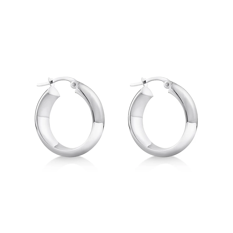 Anneaux de 15 mm en or jaune 10 K