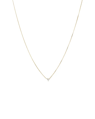 Necklace With 0.08 Carat TW Diamonds in 10kt Yellow Gold