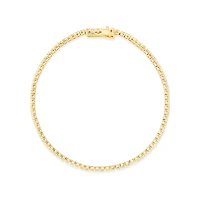1.64 Carat TW Diamond Tennis Bracelet in 10kt Yellow Gold