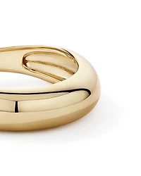 Dome Ring 18kt Vermeil