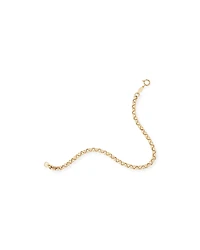19cm (7.5") 4mm-4.5mm Width Belcher Bracelet in 10kt Yellow Gold