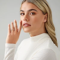 0.50 Carat TW Claw Set Diamond Ring in 18kt Yellow Gold