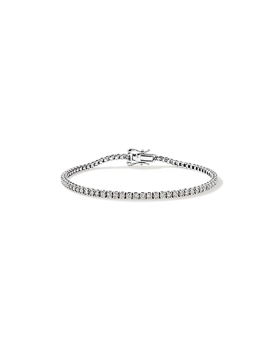 2.46 Carat TW Diamond Tennis Bracelet in 10kt White Gold