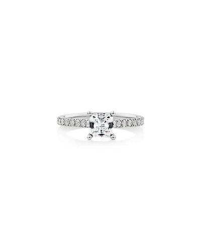 Engagement Ring with 1.25 Carat TW Diamonds in 14kt White Gold