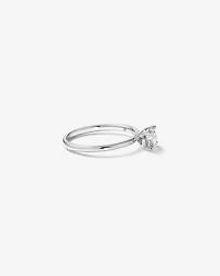 Carat TW Round Brilliant Solitaire Ring in 18kt White Gold