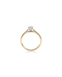 Ring with 0.48 Carat TW of Diamonds in 14kt Yellow & White Gold