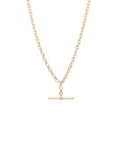 55cm (22") Belcher Fob Chain in 10kt Yellow Gold