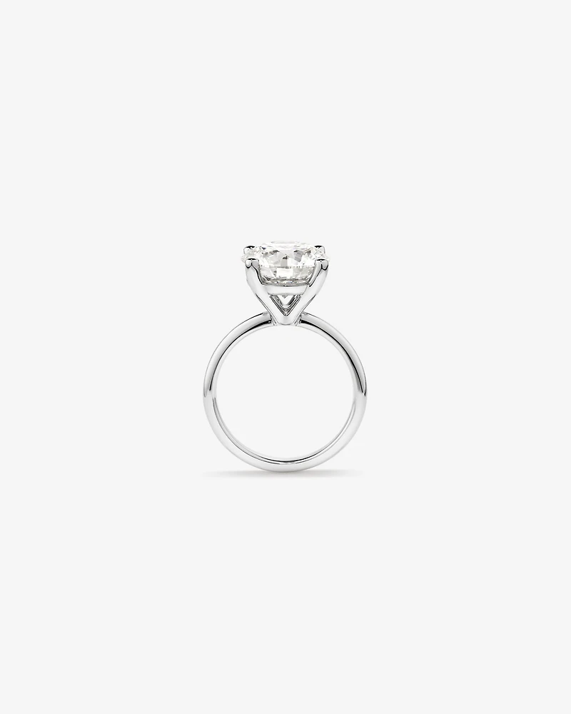 5.00 Carat TW Round Brilliant Laboratory-Grown Diamond Solitaire Engagement Ring in Platinum