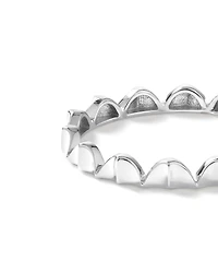 Signature Connect Curve Ring Sterling Silver