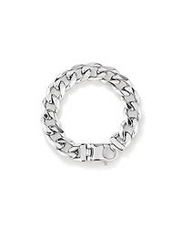 14.8mm Curb Bracelet in Sterling Silver