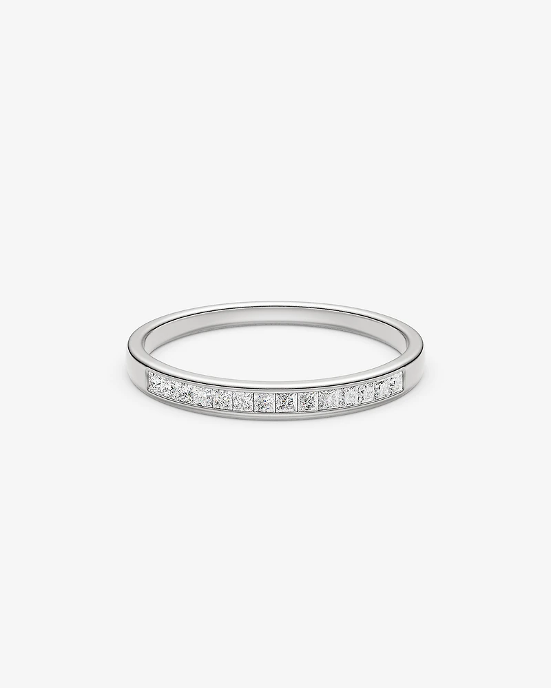 Evermore Wedding Band with Carat TW of Diamonds in 14kt White Gold