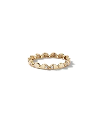 Signature Connect Curve Diamond Ring in 10kt Yellow Gold