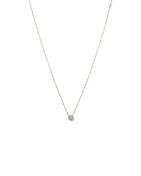 0.50 Carat TW Round Brilliant Laboratory-Grown Diamond Halo Pendant in 10kt Yellow Gold