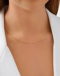 45cm (18") Solid Belcher Chain in 10kt Yellow Gold